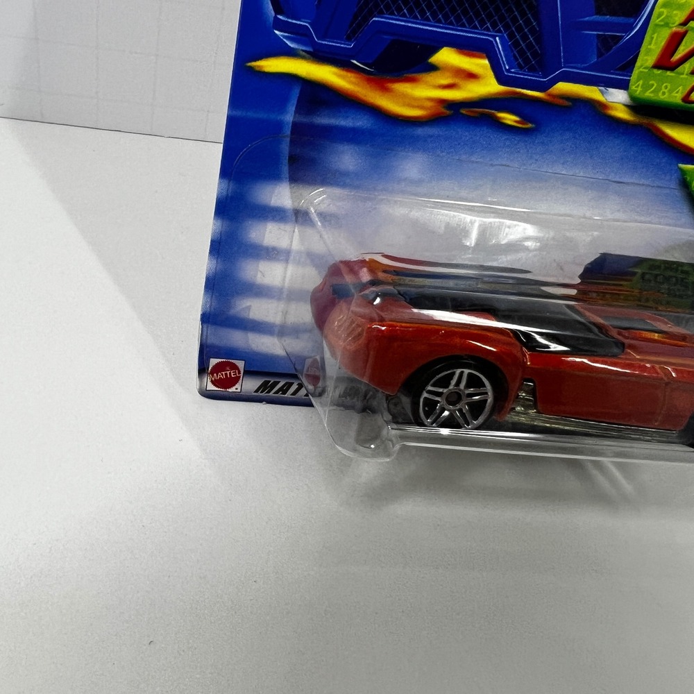 Hot Wheels 2002 First Editions Pony-Up Orange 046 Race & Win Diecast Car New - Picture 2 of 4